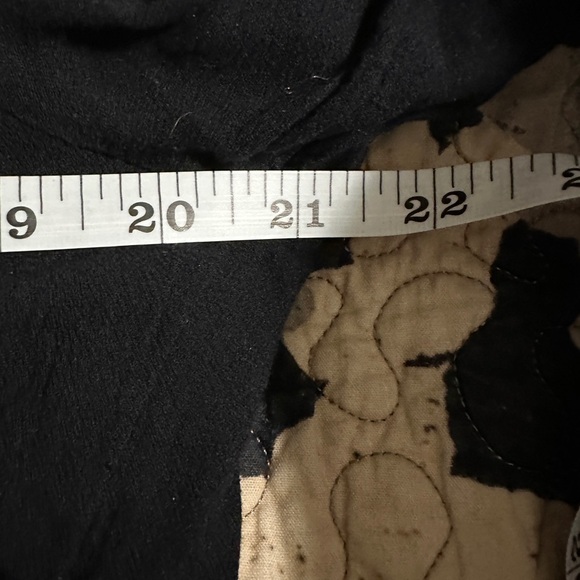 H & M lined black dress size 14 elastic waist. - Picture 5 of 5